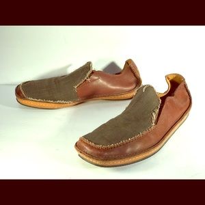 QUALITY HANDCRAFTED COTTON & LEATHER SLIPONS